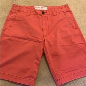 Men’s red shorts